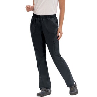 Female Nursing Cargo Pant - Black